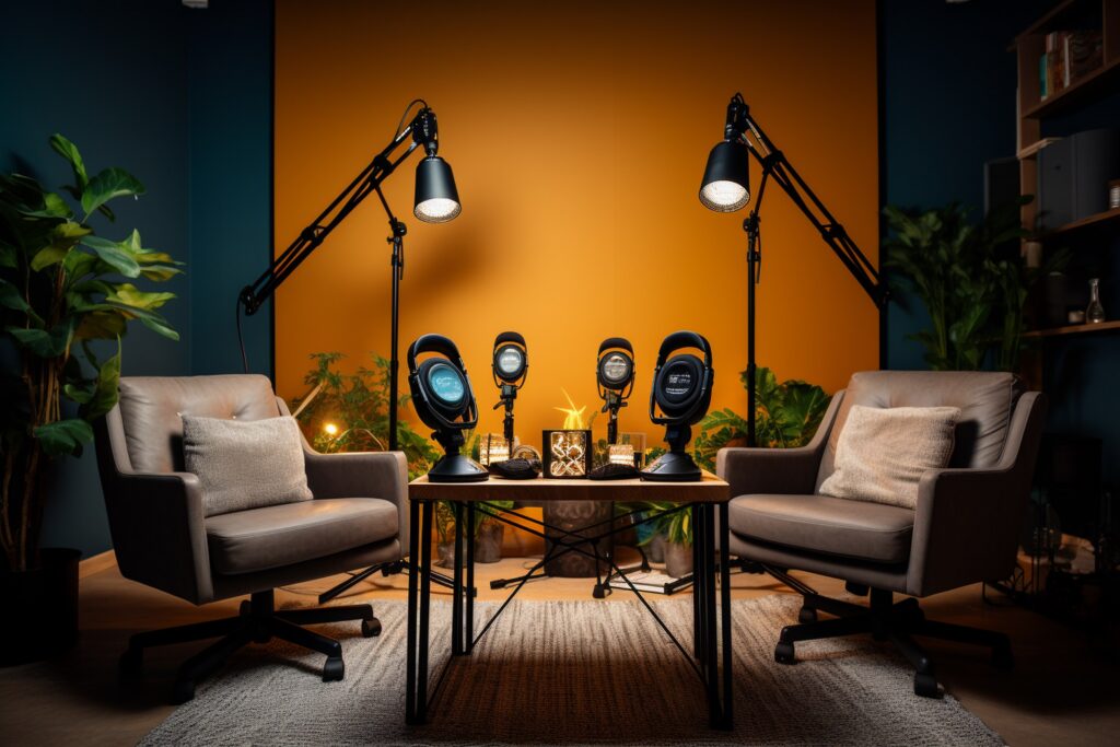 Podcast studio